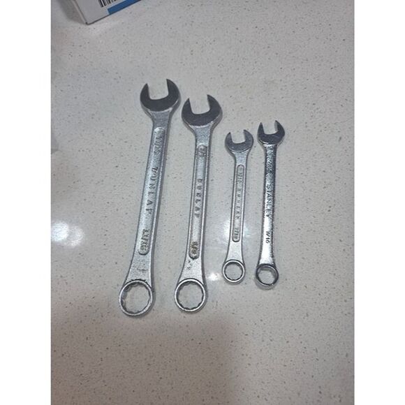 Stanley Other - Stanley Chrome Combination Wrench Set - Silver